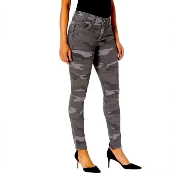 Democracy “Ab”technology Camouflage Camo Jeans Size 10 - Picture 1 of 8